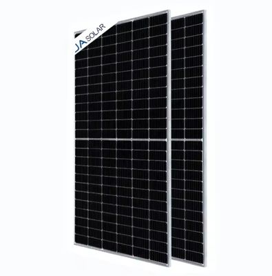JA Modulo solar monocristalino de media célula 440W 445W 450W 455W 21,5%-22,8% Eficiencia