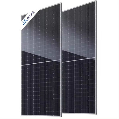 JA Solar 615-640W Vidrio monocristalino bifacial de doble vidrio Panel fotovoltaico Vidrio templado