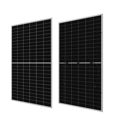 Panel fotovoltaico bifacial con 144 células de silicio monocristalino y certificado ISO/CEI/CE/UL