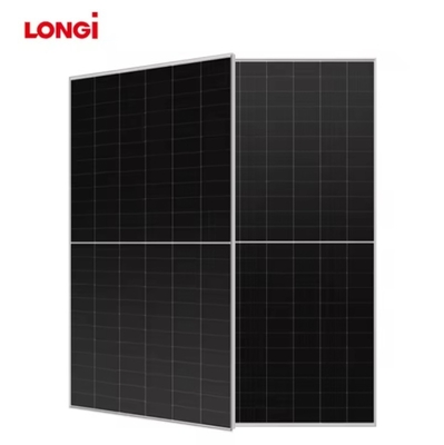 Panel solar monocristalino de aleación de aluminio anodizado 605W-630W para aplicaciones