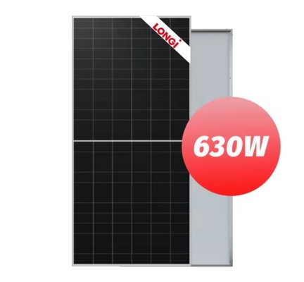 Longi 620W 625W 630W módulos solares de silicio monocristalino de media célula panel solar fotovoltaico