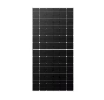 Modulo fotovoltaico monofacial de panel de energía solar LR7-72HTH 605W-615W Modulo de media célula de tipo N